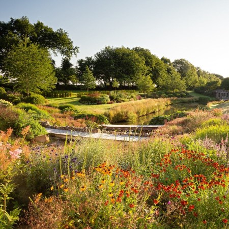 Alistair Baldwins garden design work for Kinross House credit Ray Cox